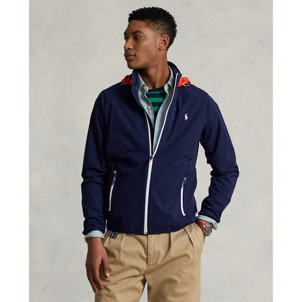 Ralph Lauren Packable Water-resistant Hooded Jacket In French Navy |  ModeSens