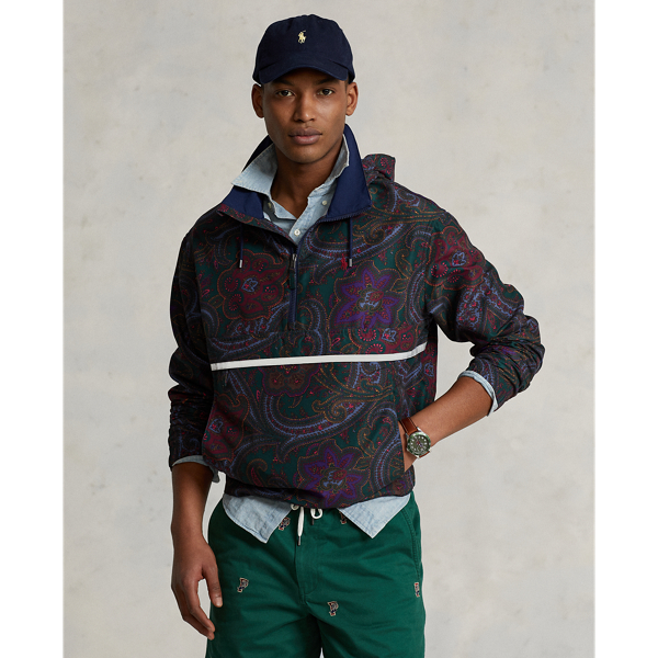 Ralph Lauren Paisley Packable Hooded Jacket In Paisley Print | ModeSens