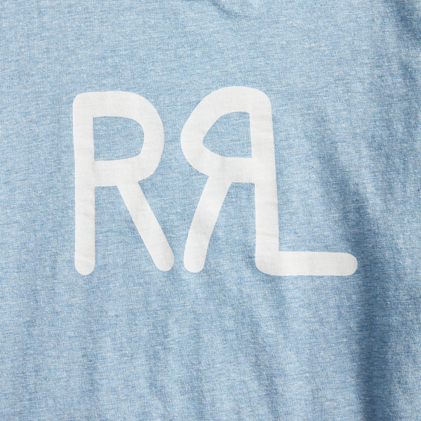 希少 RRL トラックロゴ tシャツ double rl