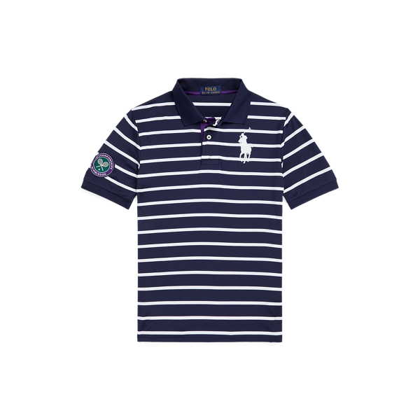 Mens RLX Ralph Lauren multi x Wimbledon Tennis Player Polo Shirt