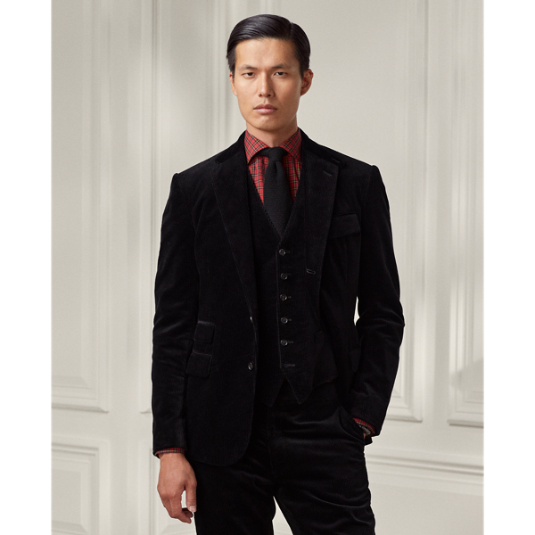 完売 コーデュロイ ３っ揃えスーツ スイーツ柄 ラルフローレン