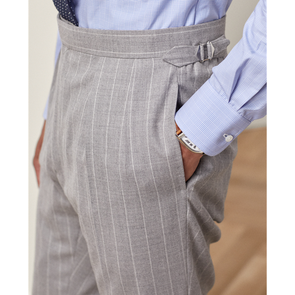 Ralph ハンドメイド チョークストライプ ツイル スーツ