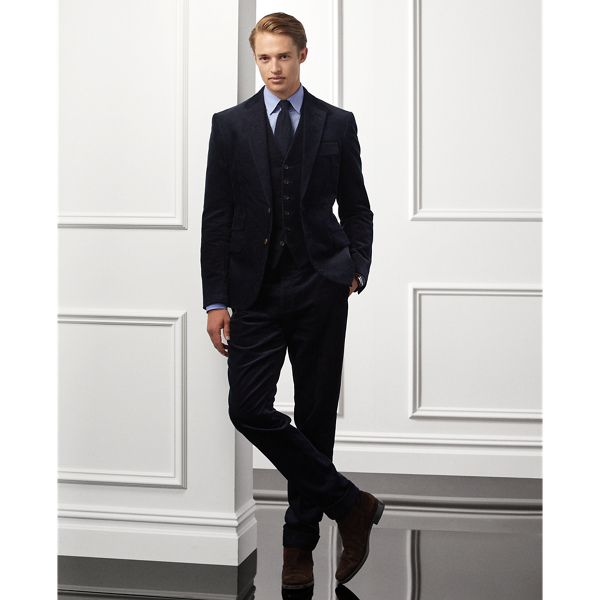 ラルフローレン コーデュロイ ３っ揃えスーツ-