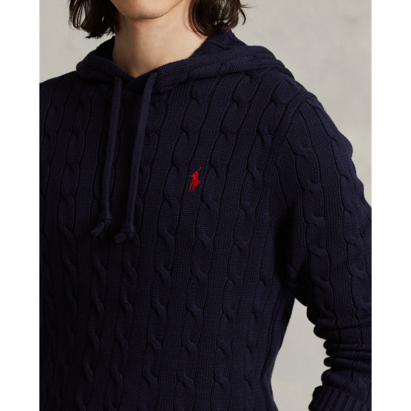 POLO RALPH LAUREN（ポロ ラルフ ローレン）】ケーブルニット コットン