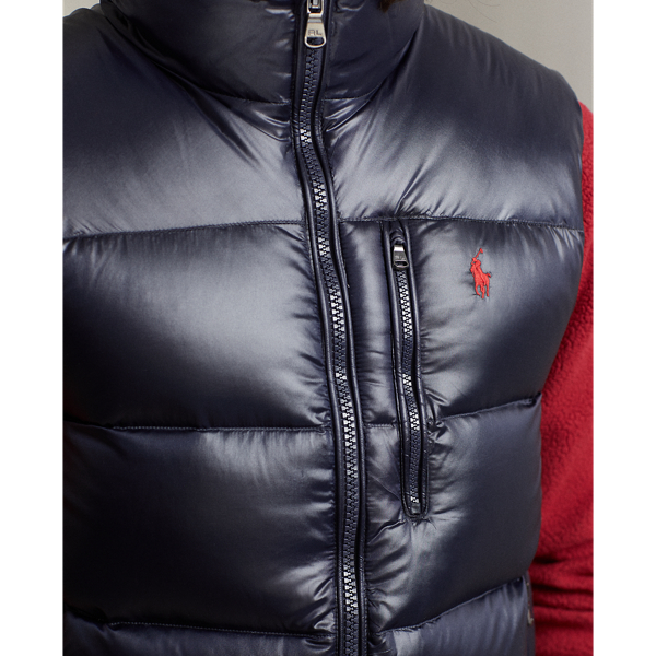 新品 ポロ ラルフローレン ウォーターリペラント ダウン ベスト M