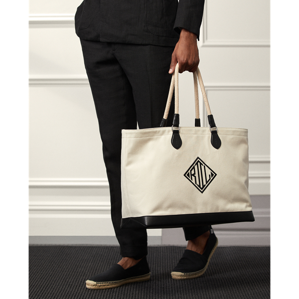 ラルフローレン トートバッグ (パープルレーベル)イタリア製 トート