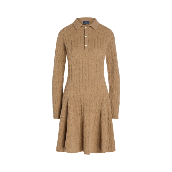 ワンピース フレア ドレス ニット デニム リネン マキシ丈 ラルフ ローレン公式オンラインストア