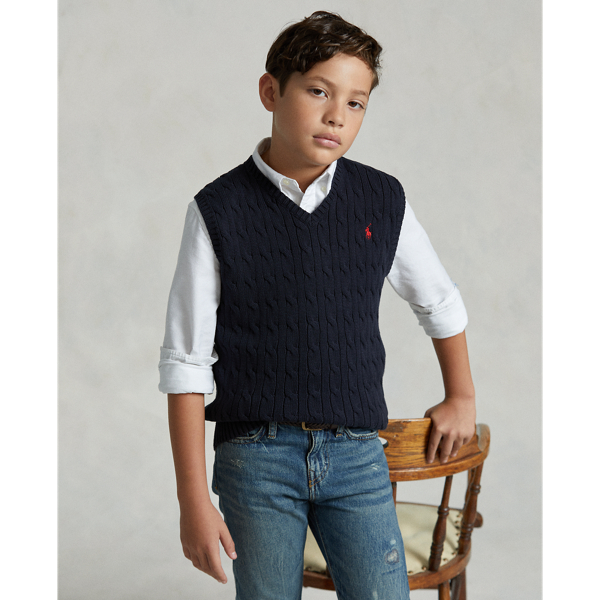 ラルフローレン ニットベスト
