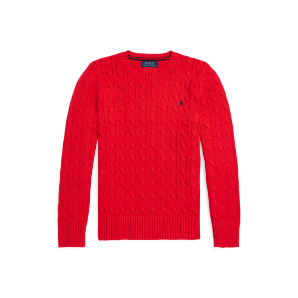 POLO RALPH LAUREN CHILDRENSWEAR】ケーブルニット コットン セーター 