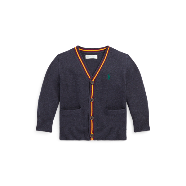 新品‼️タグ付き♡ラルフローレン♡ Ｖネックカーディガン ロゴpolo