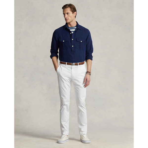 スリム フィット ストレッチ チノ パンツ