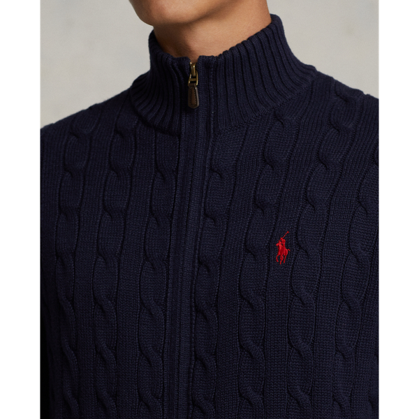 POLO RALPH LAUREN（ポロ ラルフ ローレン）】ケーブルニット コットン