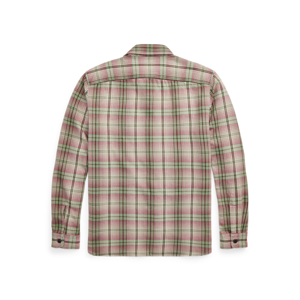RRL（ダブル アール エル）】プラッド ツイル ワークシャツ 