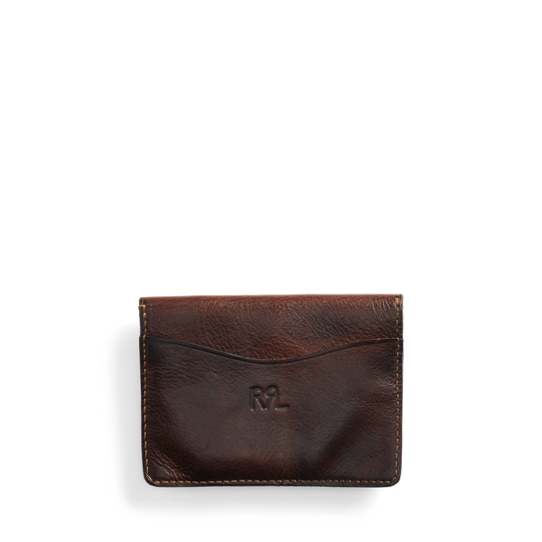 RRL ダブルアールエル CARD HOLDER カードケース ITALY製-