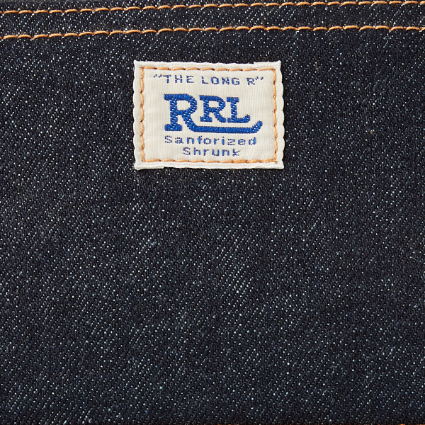 RRL（ダブル アール エル）】スエードトリム デニム ポーチ | (財布