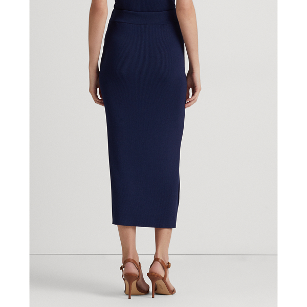 日本直販 louren front slit pencil skirt - スカート