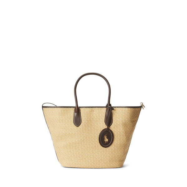 NEW【LAUREN RALPH LAUREN】たっぷり入る ストロー トートバッグ NEW【LAUREN RALPH LAUREN】たっぷり入る ストロー トートバッグ
