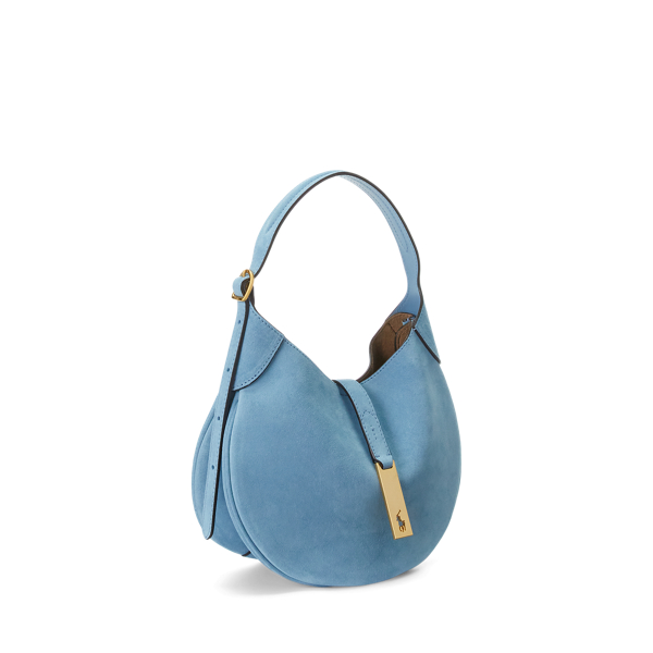 Polo ID スエード スモール ショルダー バッグ