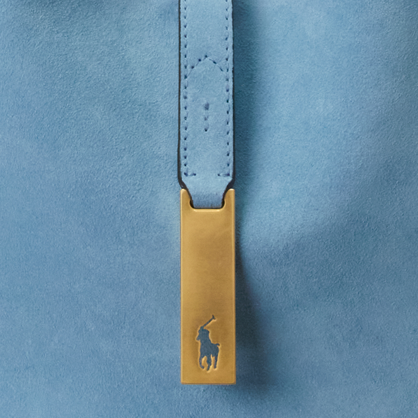 Polo ID スエード スモール ショルダー バッグ