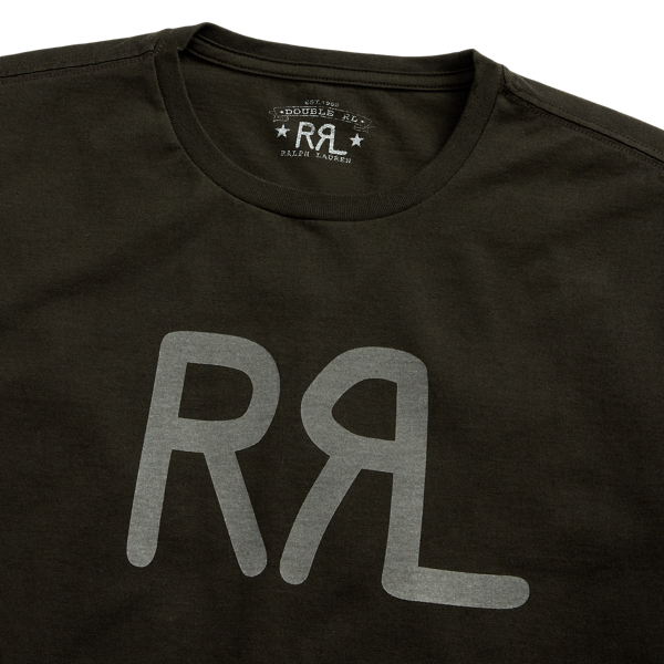 新品 RRLダブルアールエル ラルフローレン ロゴ Tシャツ 半袖 XSサイズ