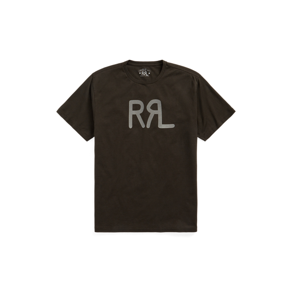 RRL（ダブル アール エル）】ロゴ ジャージー Tシャツ | (トップス/T