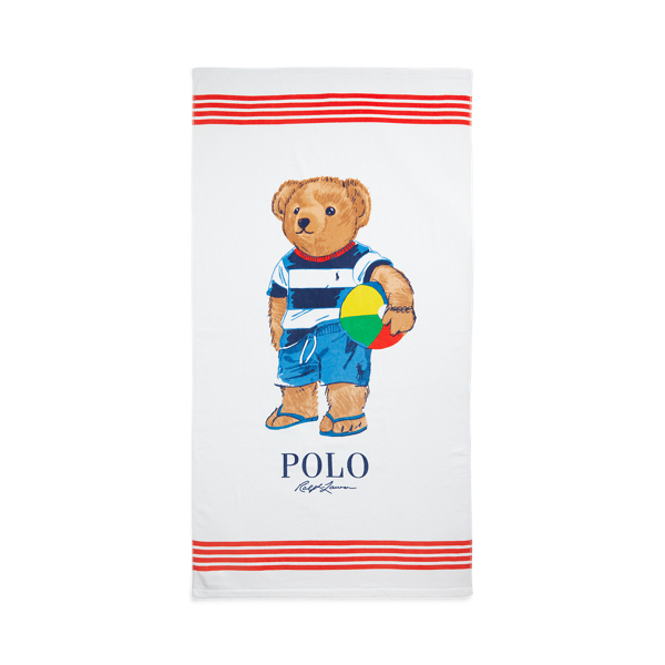 専門ショップ ラルフローレンBEAR Polo 大判バスタオル ビンテージ ...