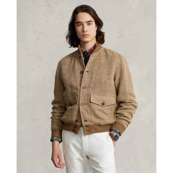 ラルフローレン ウールジャケット RALPH LAUREN ブラウン