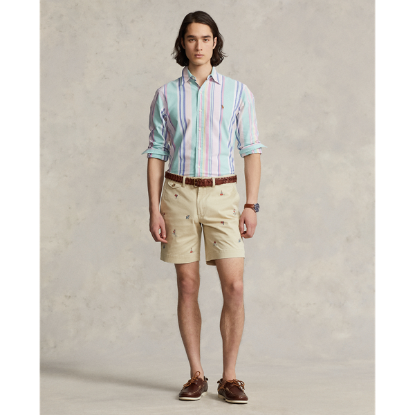 8インチ ストレッチ ストレート フィット チノ ショートパンツ