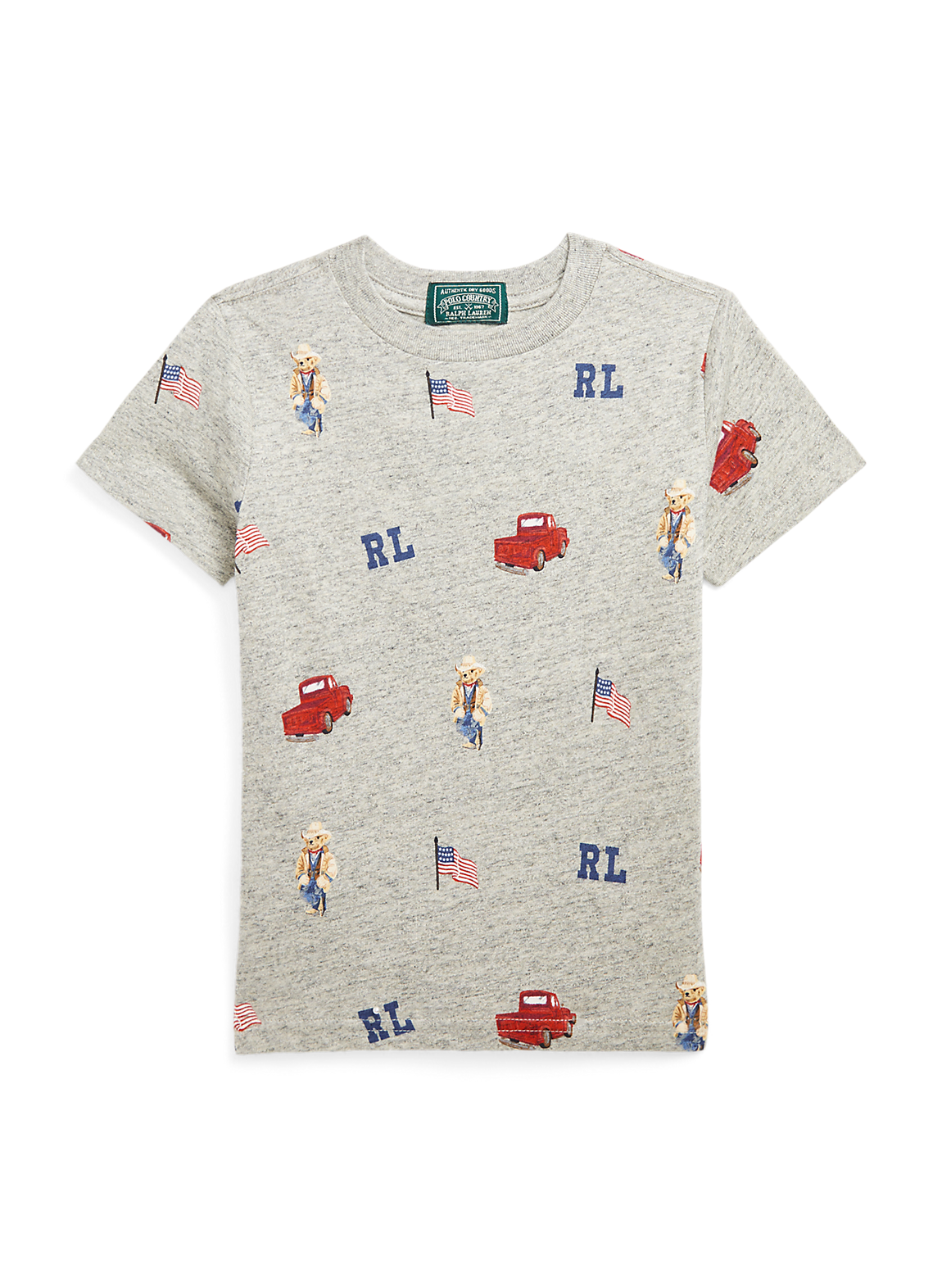 Polo ベア コットン ジャージー Tシャツ
