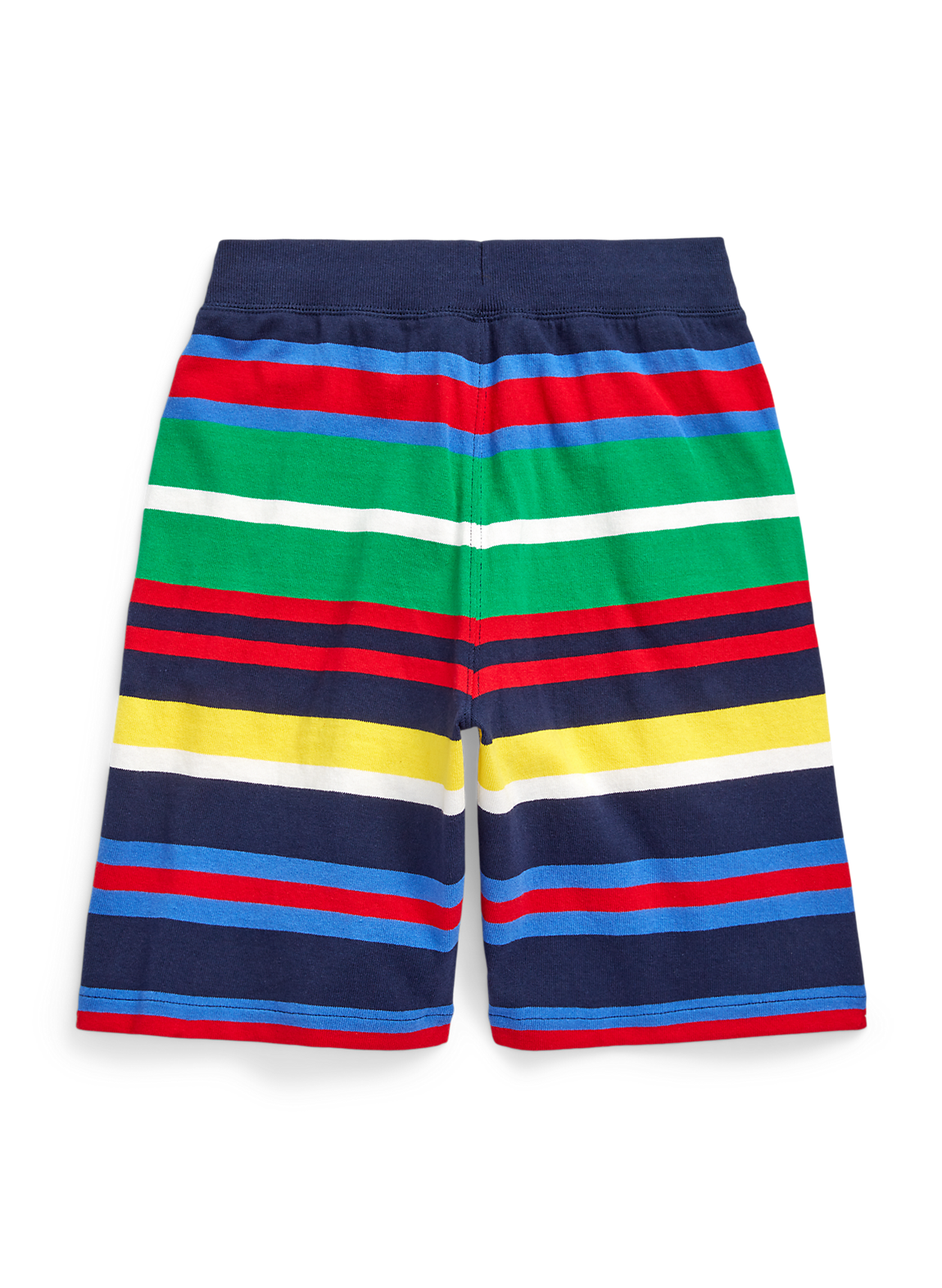 POLO RALPH LAUREN CHILDRENSWEAR(ポロ ラルフ ローレン チルドレンズウェア】ストライプド コットン ジャージー ショート パンツ (ボトムス)ネイビー CWPOSHOYBQ20110410 ラルフ ローレン公式オンラインストア ラルフローレン ハーフパンツ ストライプ