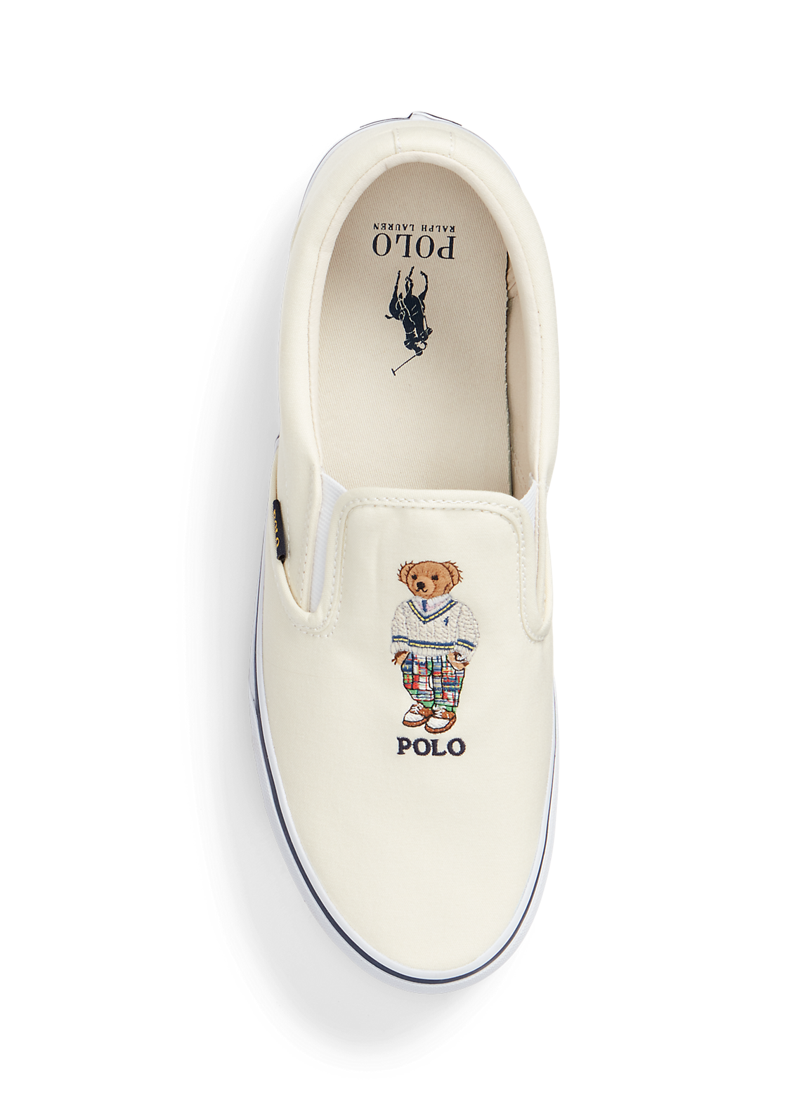 POLO RALPH LAUREN(ポロ ラルフ ローレン)】Keaton Polo ベア スリップオン スニーカー (シューズ/スニーカー)ナチュラル MAPOFTW0CT20401101 ラルフ ローレン公式オンラインストア スリップオン