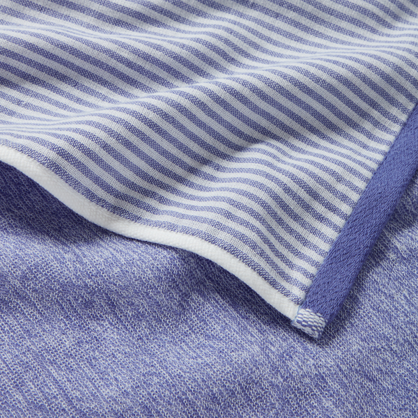 オックスフォード ストライプ スモールシングル タオルケット