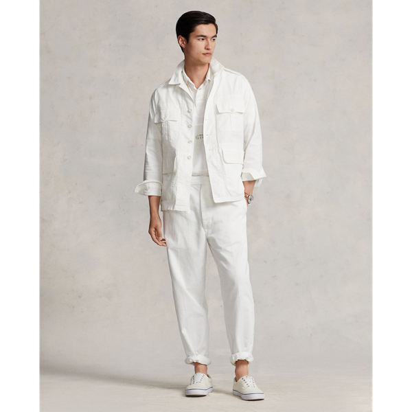 【超美品】POLO RALPH LAUREN プリーテッド ツイル パンツ POLO RALPH LAUREN パンツ Whitman リラックスド フィット