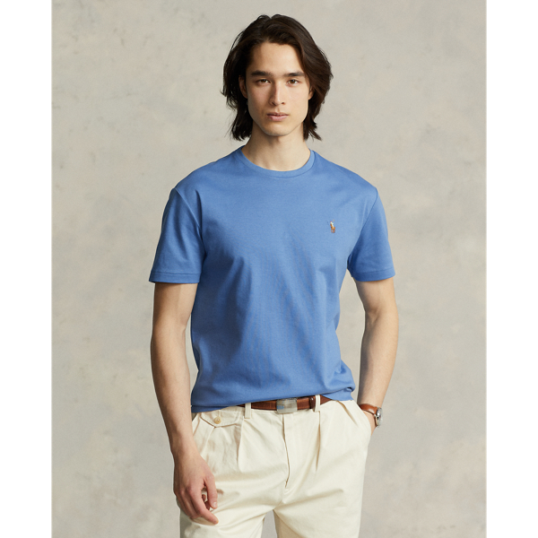 カスタム スリム ソフト コットン Tシャツ