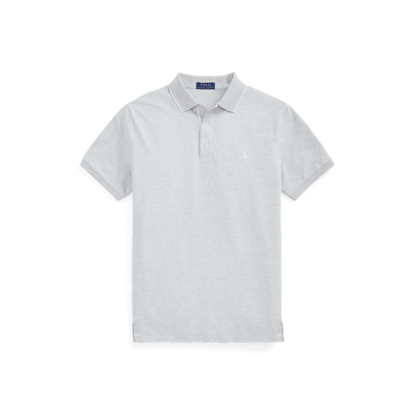 ホワイトブラウン サンローラン シグネチャー刺繍 ポロシャツ - 通販