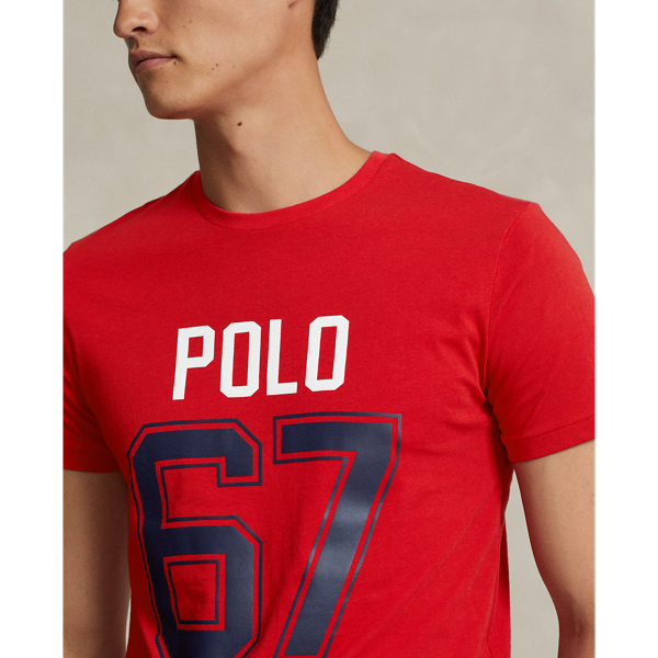 Polo ボール カスタム スリム フィット ロゴ ジャージー Tシャツ
