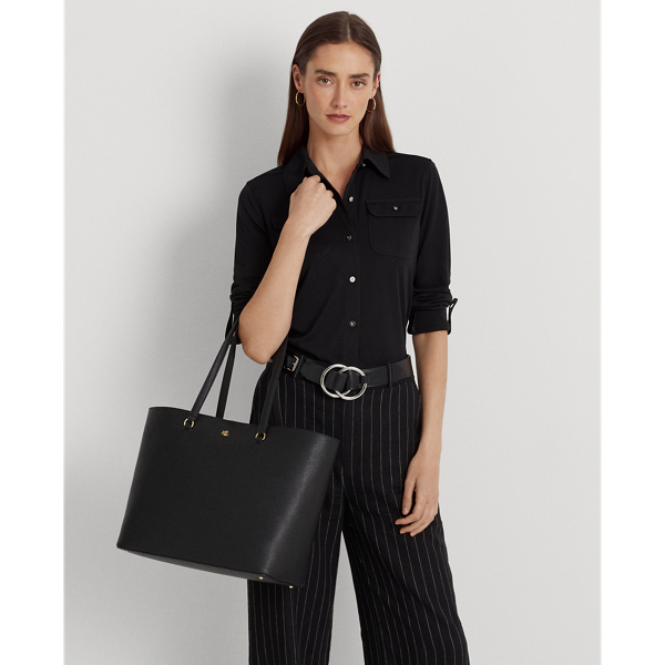 Vegan tote best sale ralph lauren