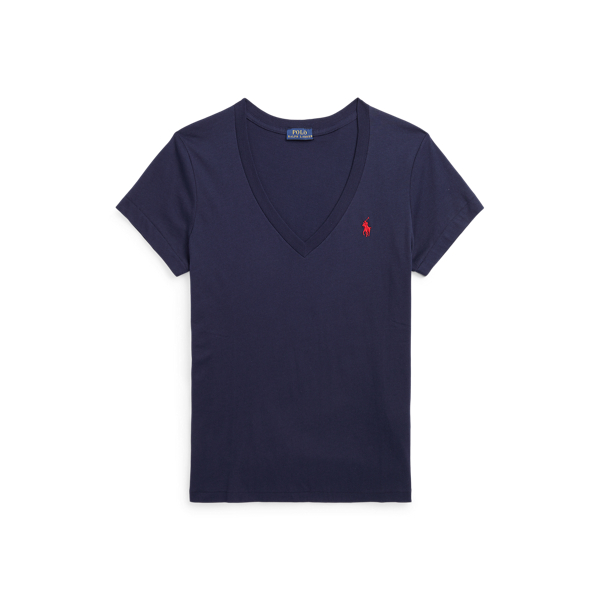 POLO RALPH LAUREN（ポロ ラルフ ローレン）】コットン ジャージー V