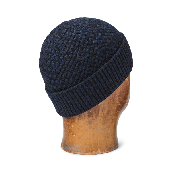 RRL CABLE KNITTED BEANIE CAP - ニットキャップ/ビーニー