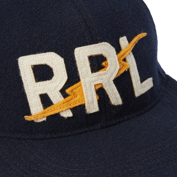 RRL（ダブル アール エル）】アップリケド ウールブレンド フェルト