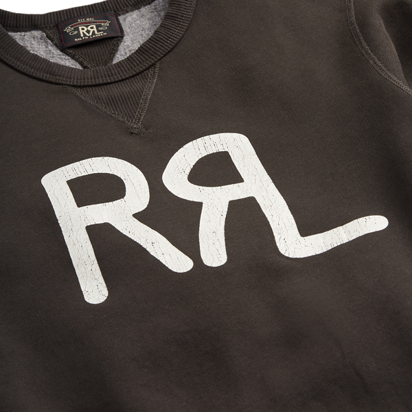 RRL（ダブル アール エル）】ロゴ コットンブレンド フリース ...