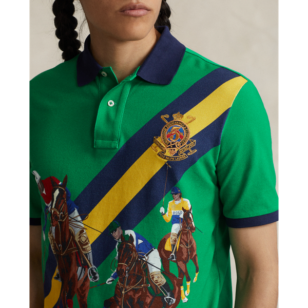 POLO RALPH LAUREN】クラシック フィット ポロ マッチプリント