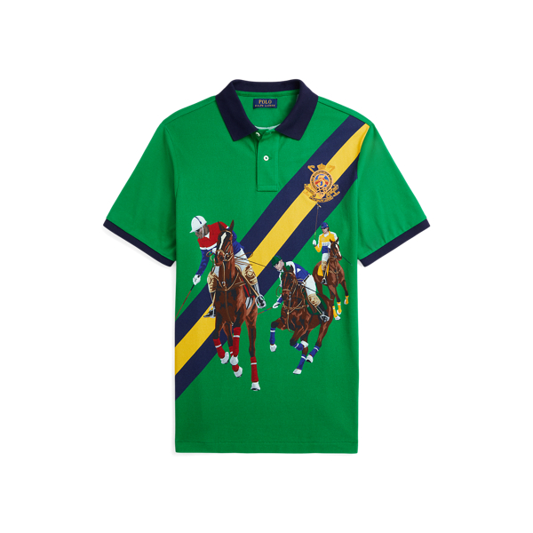 POLO RALPH LAUREN】クラシック フィット ポロ マッチプリント