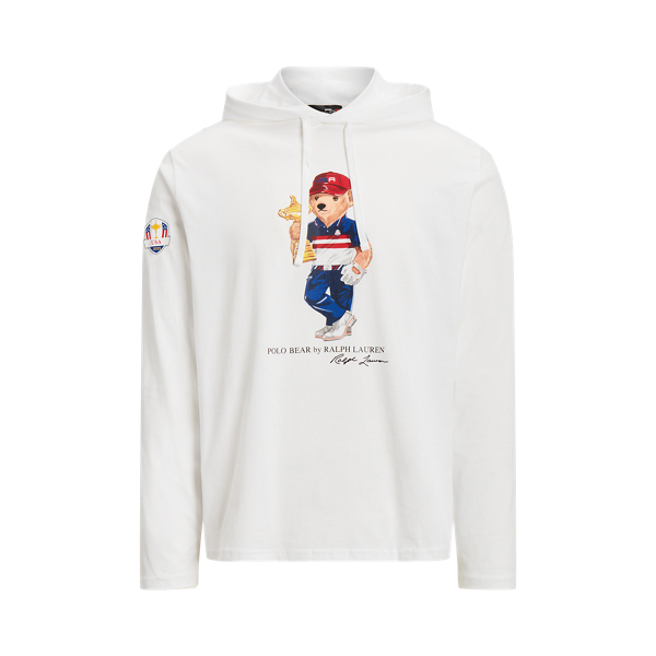 POLO GOLF｜RLX（ポロ ゴルフ｜アールエルエックス）】U.S. ライダー カップ Polo ベア フーデッド Tシャツ |  (トップス/パーカー)ホワイト MNXGKNI16820161100 | ラルフ ローレン公式オンラインストア