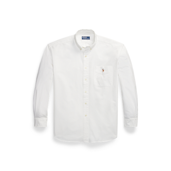 POLO RALPH LAUREN】ビッグ フィット オックスフォード シャツ | (トップス/シャツ/ブラウス)ホワイト | ラルフ ローレン 公式オンラインストア