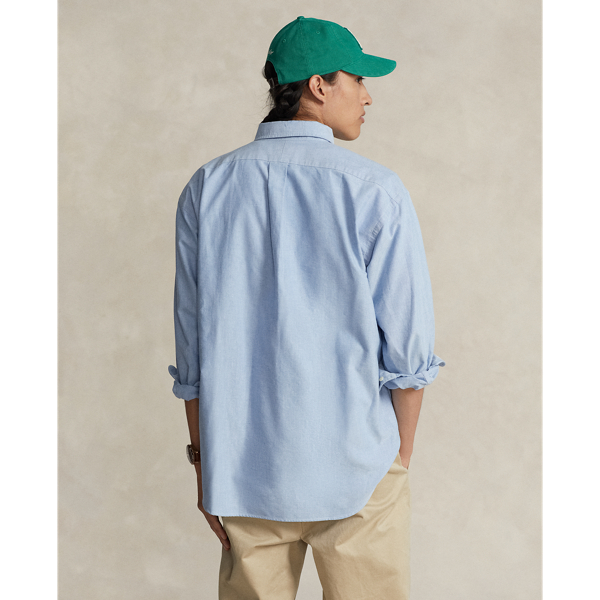 POLO RALPH LAUREN】ビッグ フィット オックスフォード シャツ 