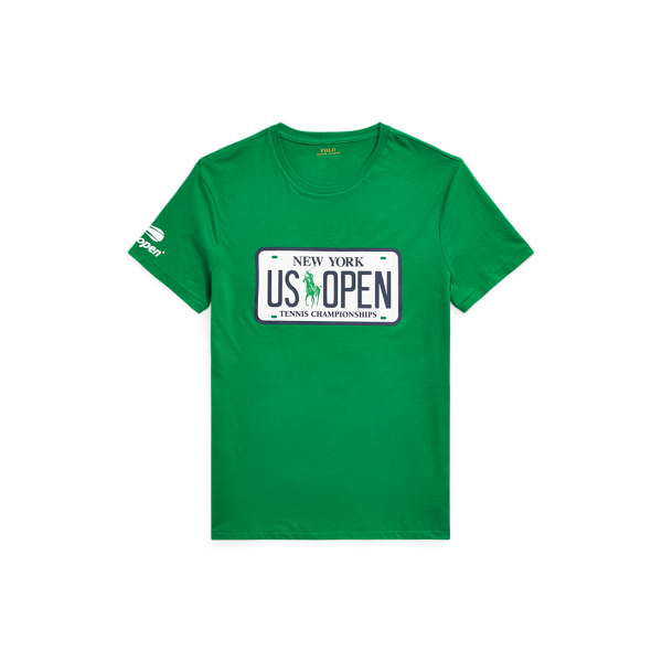 US オープン カスタム スリム フィット グラフィック Tシャツ
