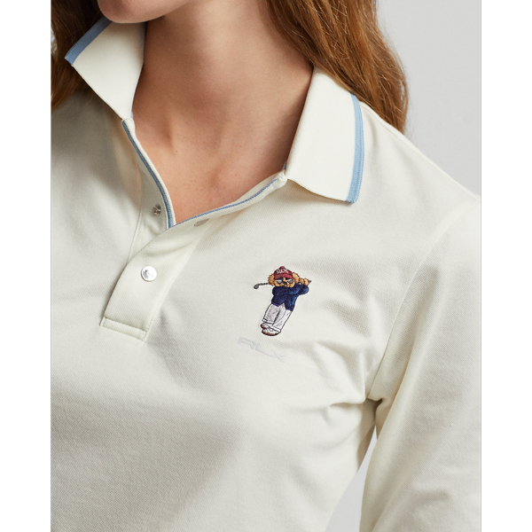 テーラード フィット Polo ベア ピケ ポロシャツ