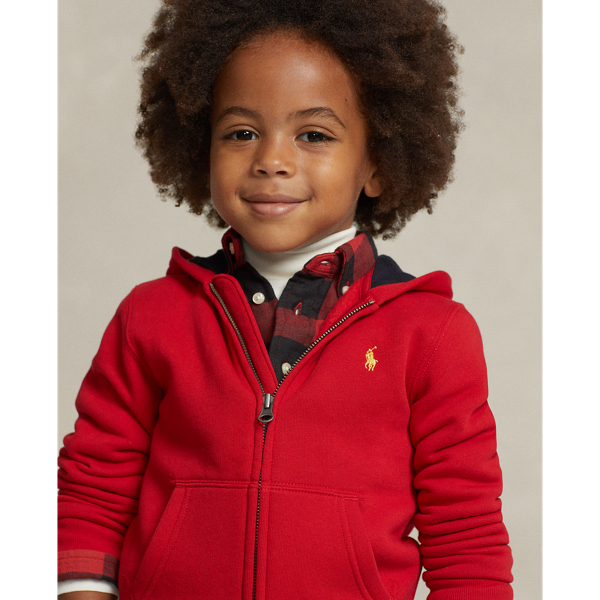 POLO RALPH LAUREN CHILDRENSWEAR】フリース フルジップ フーディ