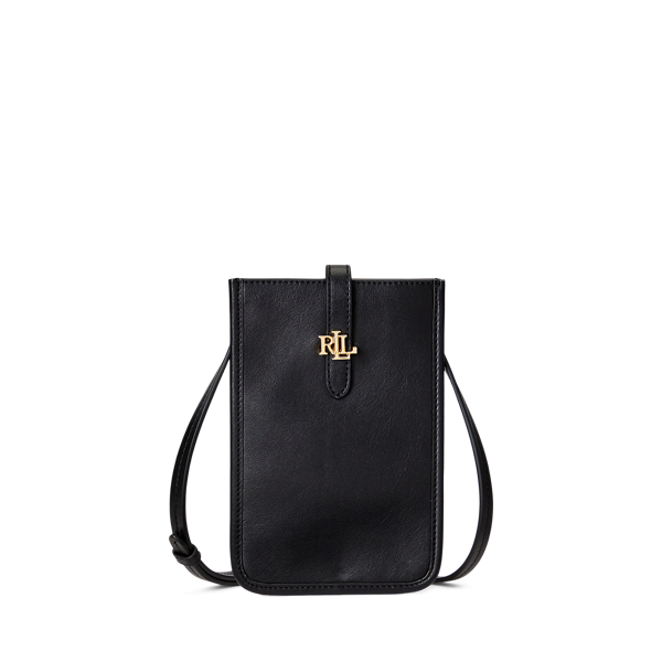 LAUREN RALPH LAUREN】レザー クロスボディ テック ケース | (財布 
